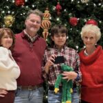 Cotton Rohrscheib and his family celebrating Christmas in 2026 at Wisconsin Dells.