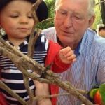 Spencer Rohrscheib with his grandfather, Henry Rohrscheib