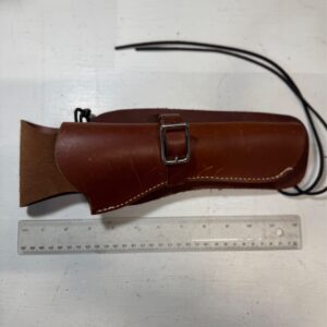 Holster: Western-Style Leather Scabbard 
