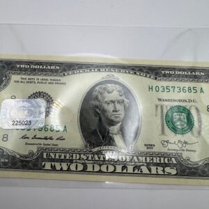 2013 United States $2 Bill (uncirculated)