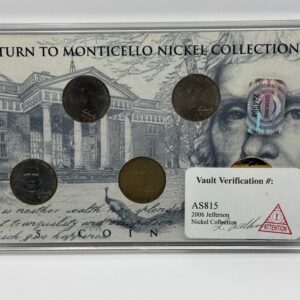 Return to Monticello Nickel Collection