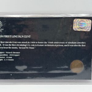 Morgan Mint: 1909 First Lincoln Cent