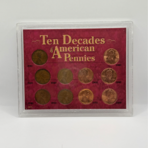 Ten Decades of American Pennies