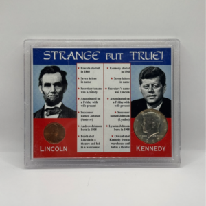 Lincoln / Kennedy Strange But True Coin Set
