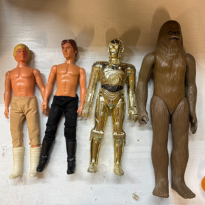 1970's Large Star Wars Action Figures