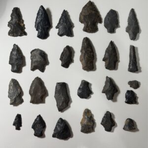 The Cleburne County Arkansas Farm Collection: 30-Piece Lithic Assembly Authentic North Central Arkansas Artifacts