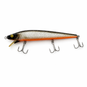 Vintage Rebel "Spoonbill Minnow" Deep Runner - Gold Foil & Orange Belly Finish (c. 1970s-1980s)