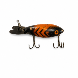 Vintage Whopper Stopper "Hellbender" Deep Diver - Orange Coach Dog Finish (c. 1950s-1960s)