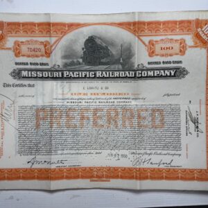 Missouri Pacific Railroad Company - Preferred