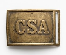 Confederate States of America (CSA) Civil War Belt Buckle