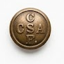 Confederate States Army (CSA) Civil War Coat Button