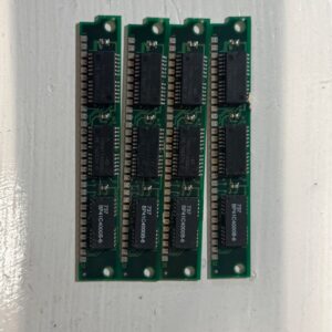 16MB Kit (4x 4MB) Texas Instruments 30-Pin SIMM FPM Desktop Memory RAM (Model: TMS417400ADJ)