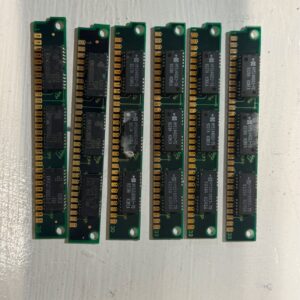 4MB Kit (4x 1MB) Samsung 30-Pin SIMM FPM Desktop Memory RAM (Model: KM41C1000CJ-7)