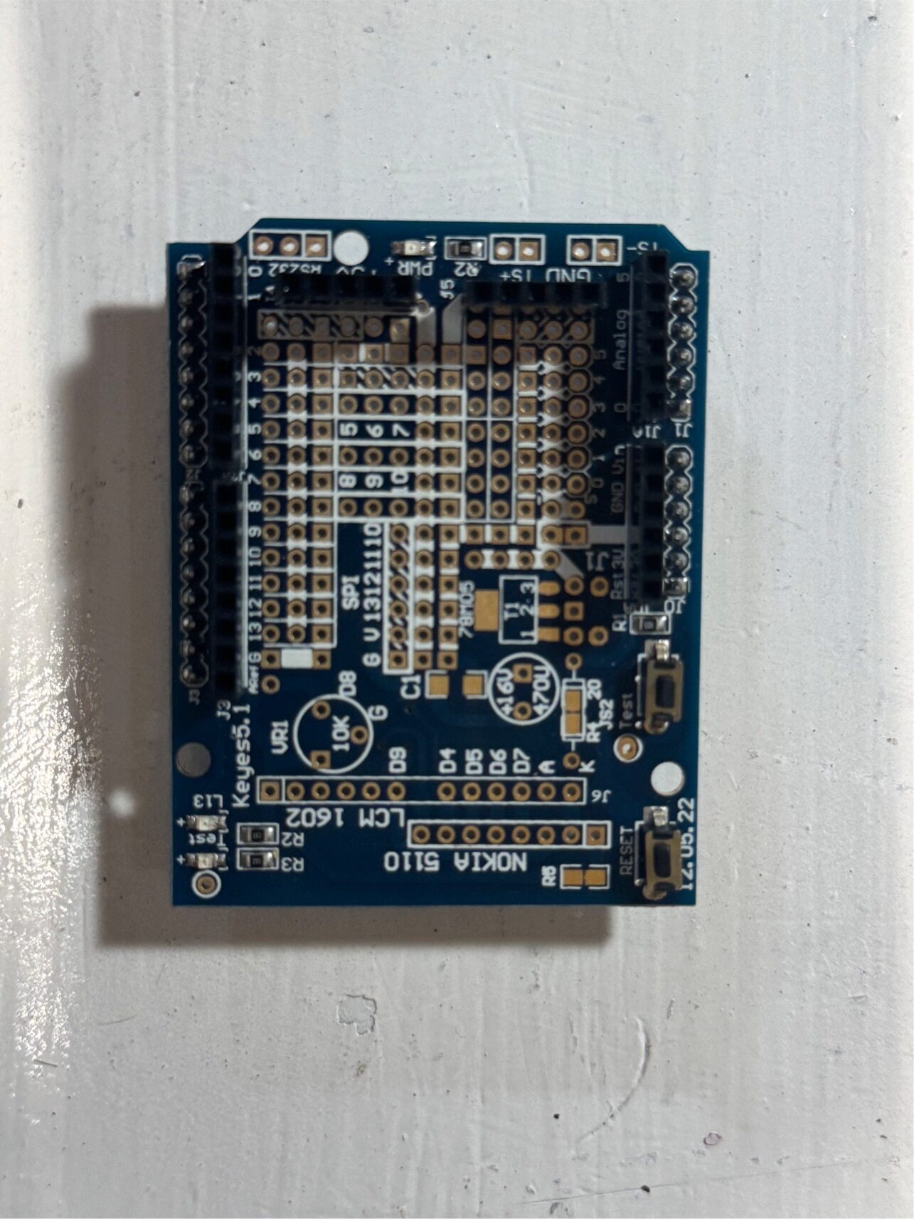 Keyes 5.1 Arduino Prototype Expansion Shield (Proto Shield Board)