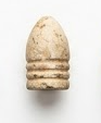 Excavated Civil War .58 Caliber Minié Ball – Choice Chalk-White Patina (Dropped)