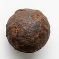 Excavated Civil War Canister Shot – Iron Artillery Projectile