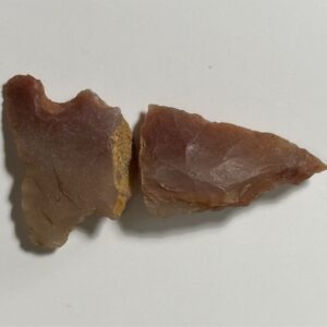Whole Gary Contracting Stem Point – Premium Crowley’s Ridge Chert – Phillips Co., AR