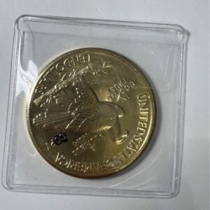 1913 Indian Head (Buffalo Nickel Style) Commemorative Round – Gold-Tone