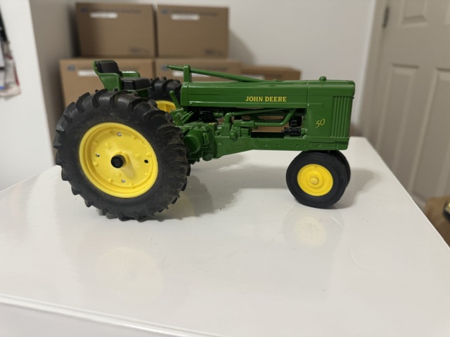 John Deere Model 50 Tractor Toy Replica (Wide Front) - Image 2