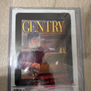 Gentry Magazine "The Innovators' Issue" Autographed by Steve Wozniak