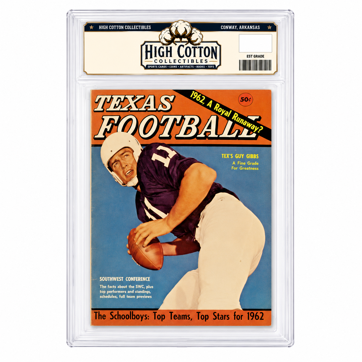 1962 Texas Football Magazine
