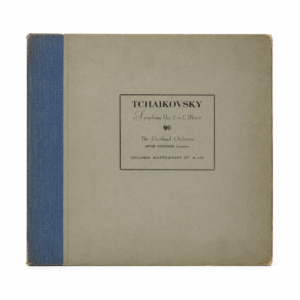 Vintage Columbia Masterworks M-406 Tchaikovsky Symphony No. 5 – Artur Rodziński – Complete 4-Record 78 RPM Album