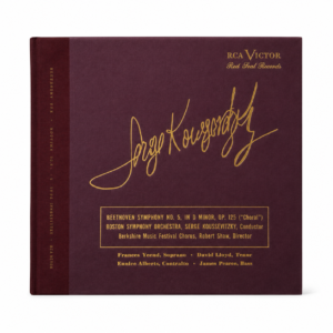 Vintage RCA Victor Red Seal DV-1 Beethoven Symphony No. 9 "Choral" – Koussevitzky – Complete 78 RPM Album